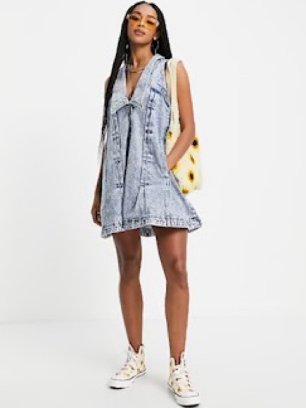 K005 FREE PEOPLE Katie Denim Dress